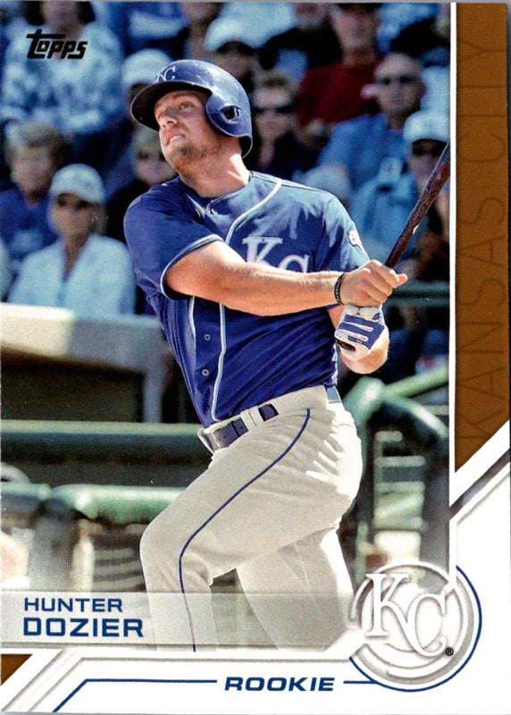 2017 Topps Hunter Dozier #S-102