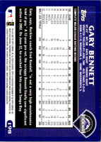 2003 Topps Gary Bennett #198