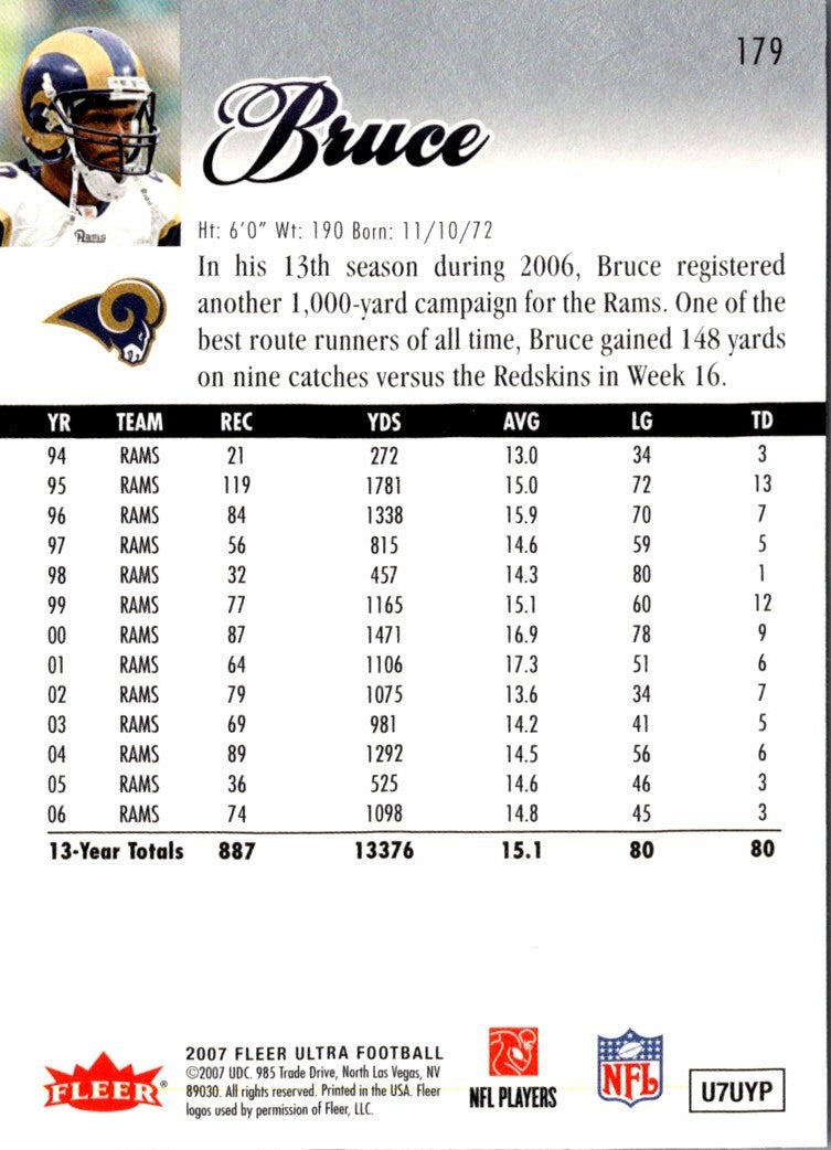 2007 Upper Deck Silver Isaac Bruce