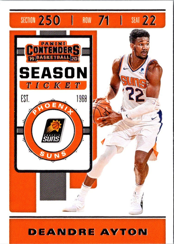 2019 Panini Contenders Deandre Ayton #23