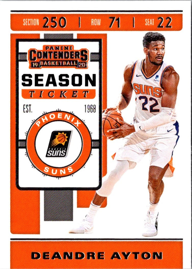 2019 Panini Contenders Deandre Ayton