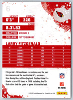 2010 Score Larry Fitzgerald #6