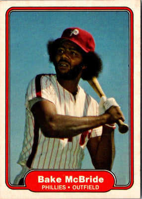 1982 Fleer Bake McBride #250