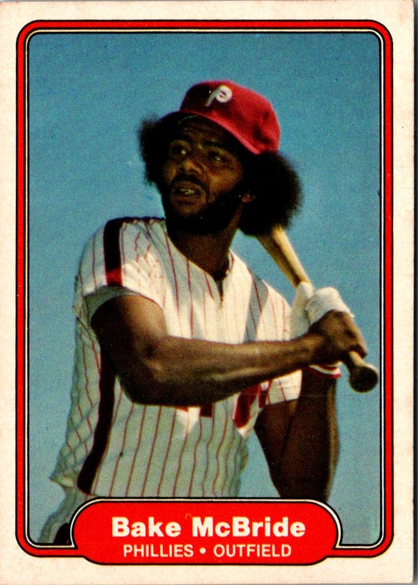 1982 Fleer Bake McBride #250