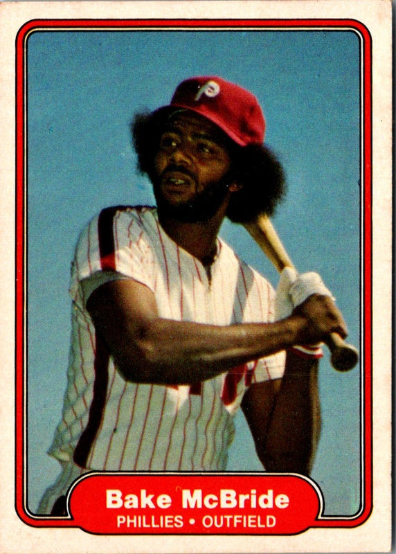 1982 Fleer Bake McBride #250