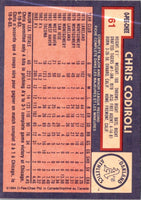 1984 O-Pee-Chee Chris Codiroli #61