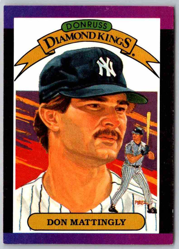 1989 Donruss Don Mattingly #26 Diamond King