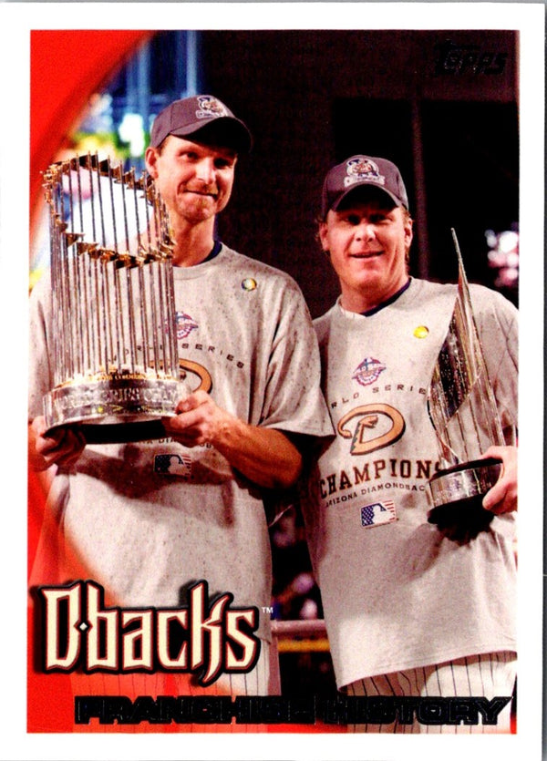 2010 Topps Gold Arizona Diamondbacks #264 /2010