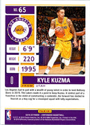 2019 Panini Contenders Kyle Kuzma