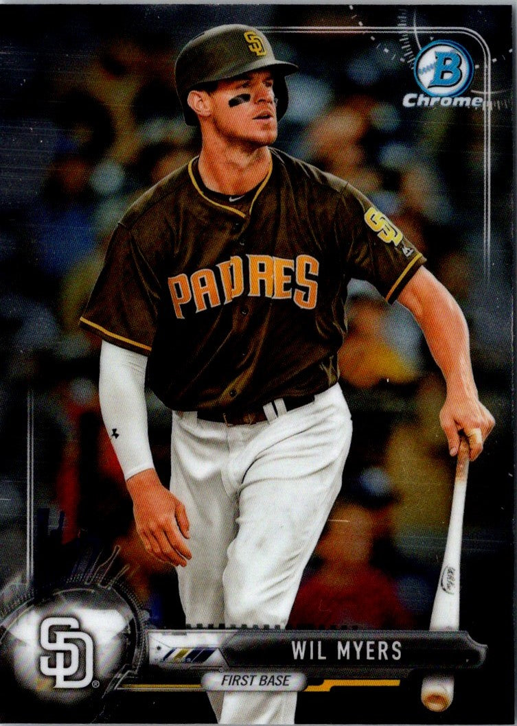 2017 Bowman Chrome Wil Myers