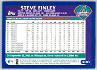 2003 Topps Steve Finley #408