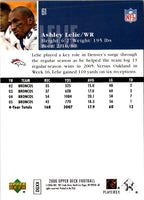 2006 Upper Deck Ashley Lelie #61