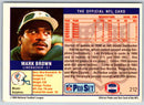 1989 NFL Proset Mark Brown