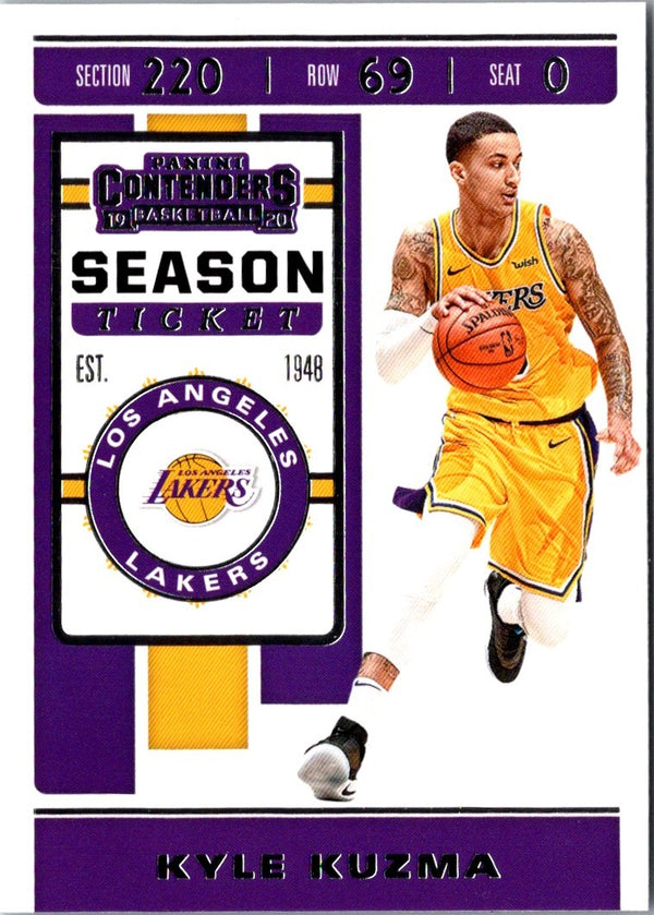 2019 Panini Contenders Kyle Kuzma #65