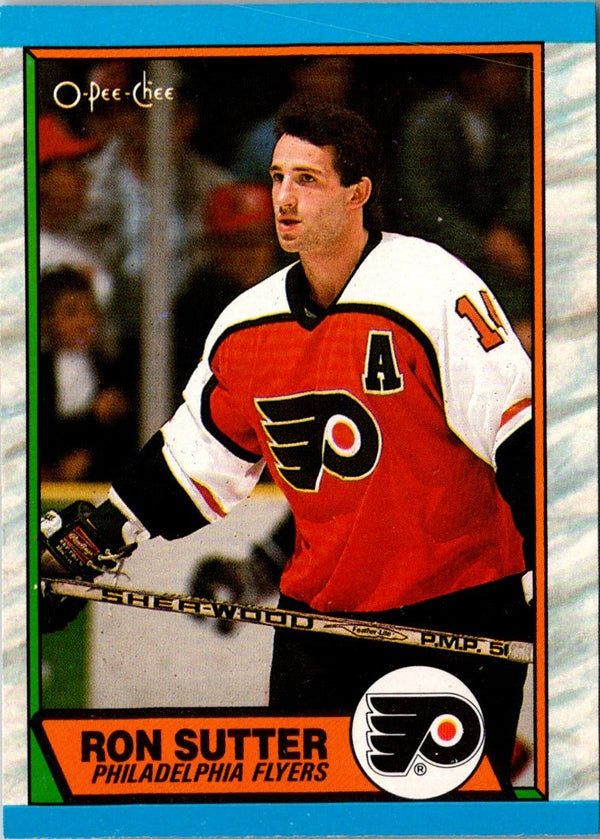 1989 O-Pee-Chee Ron Sutter #173