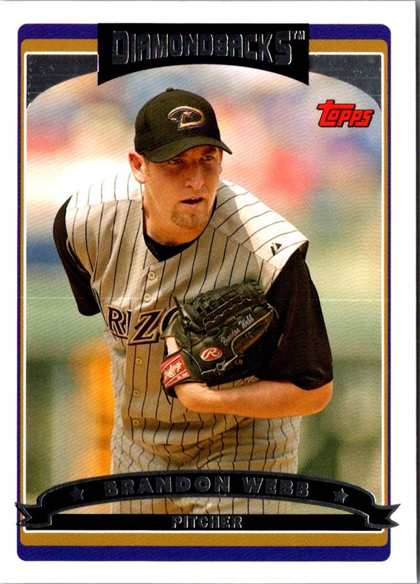 2006 Topps Brandon Webb #403