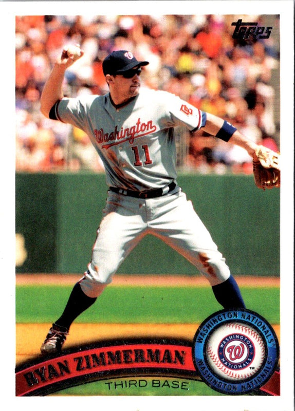 2011 Topps Ryan Zimmerman #660
