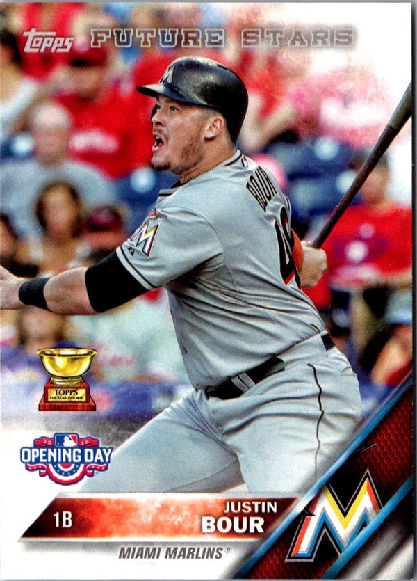 2016 Topps Opening Day Justin Bour #OD-181