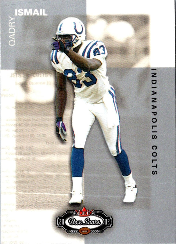 2002 Fleer Box Score Qadry Ismail #74