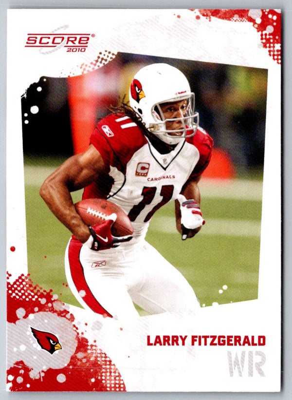 2010 Score Larry Fitzgerald #6
