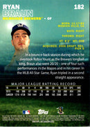 2016 Stadium Club Ryan Braun