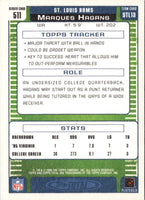 2006 Topps Total Marques Hagans #511 Rookie