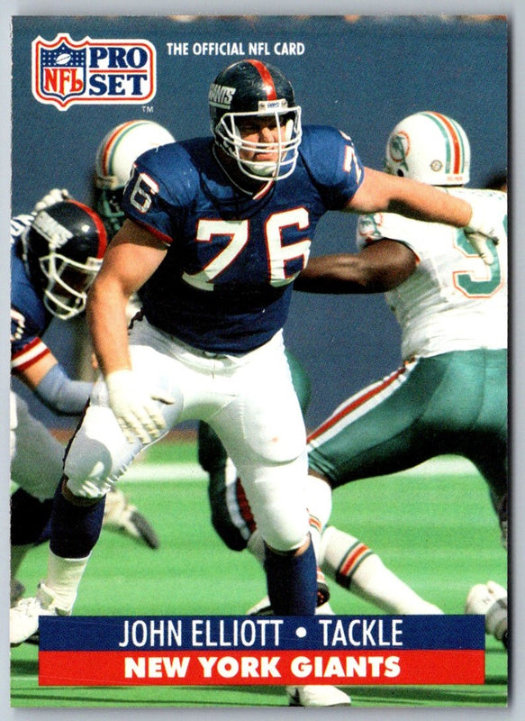 1991 Pro Set John Elliott #60
