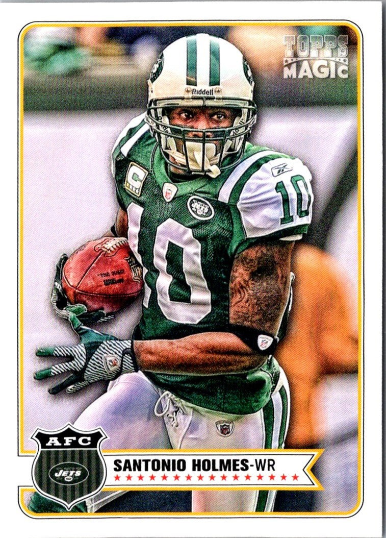 2012 Topps Magic Santonio Holmes