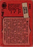 1987 Topps Keith Willis #290