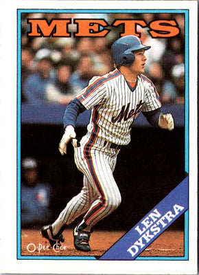 1988 O-Pee-Chee Lenny Dykstra #299