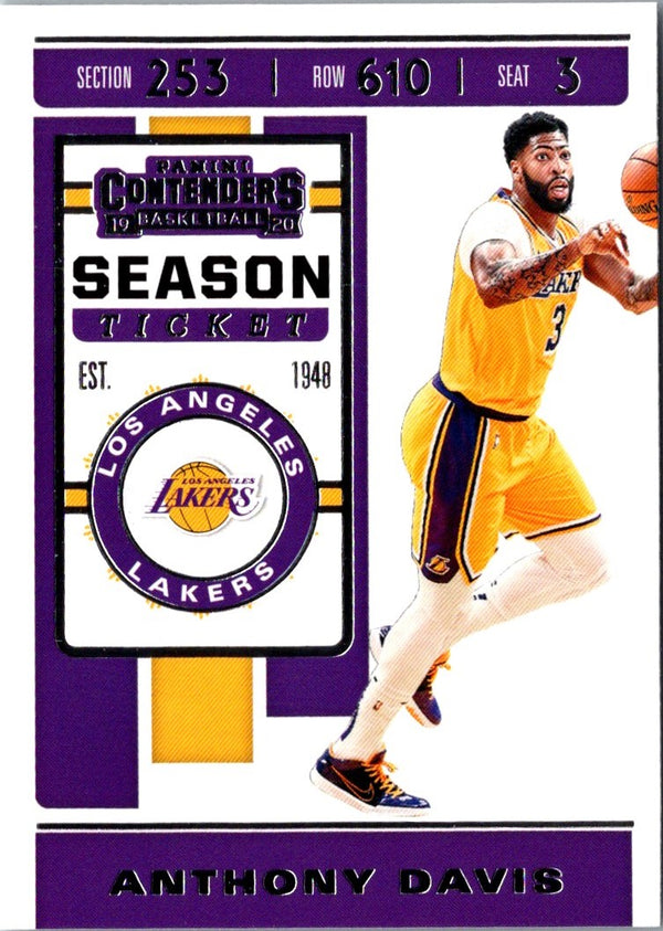 2019 Panini Contenders Anthony Davis #7