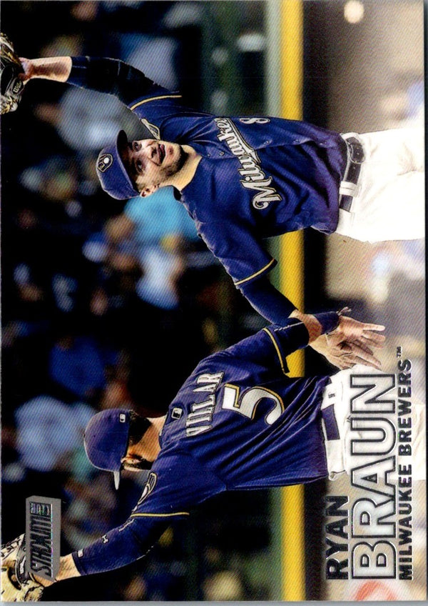 2016 Stadium Club Ryan Braun #182