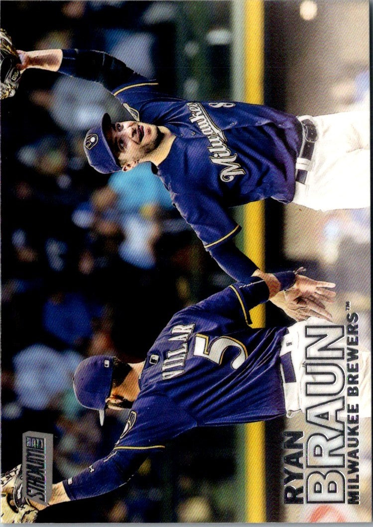 2016 Stadium Club Ryan Braun