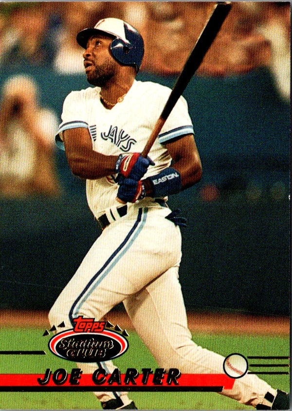 1993 Stadium Club Joe Carter #279