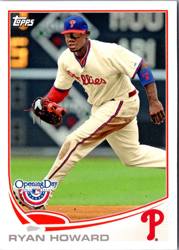 2013 Topps Opening Day Ryan Howard