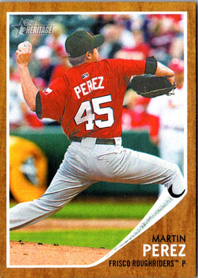 2011 Topps Heritage Minor League Martin Perez #184
