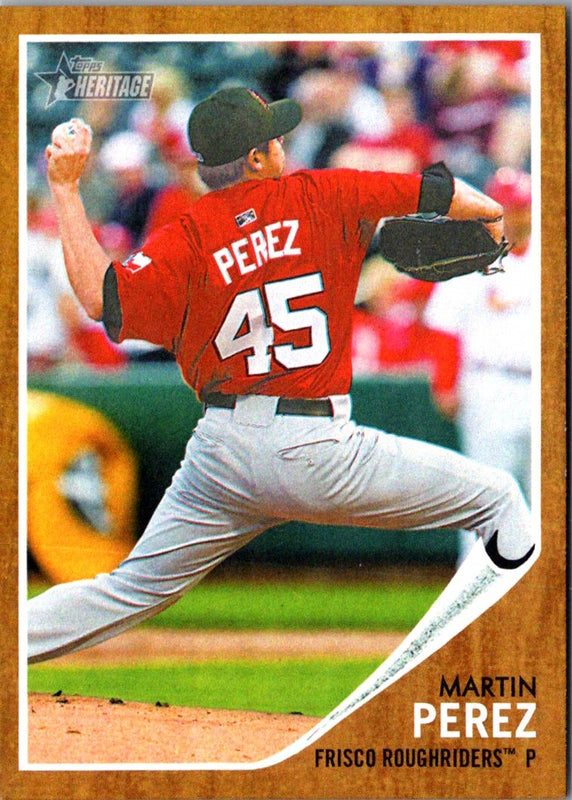 2011 Topps Heritage Minor League Martin Perez #184