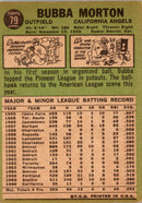 1967 Topps Bubba Morton