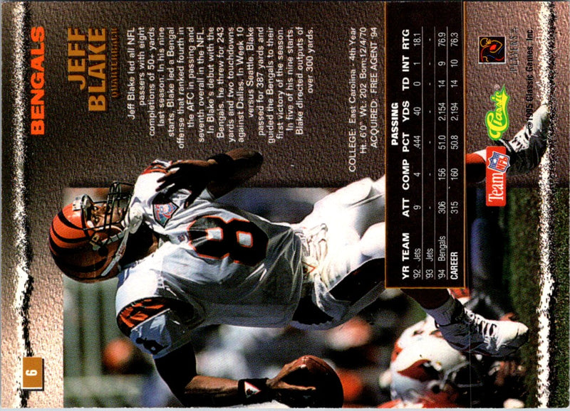 1995 Pro Line Jeff Blake