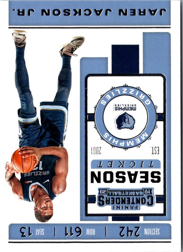 2020 Donruss Jaren Jackson Jr. #17