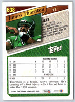1993 Topps James Thornton #638