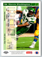 1993 Upper Deck Marvin Washington #154