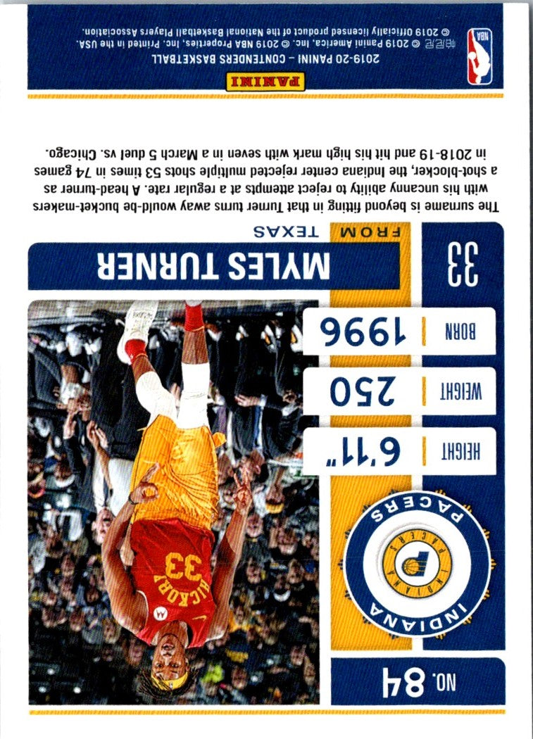 2018 Panini Myles Turner