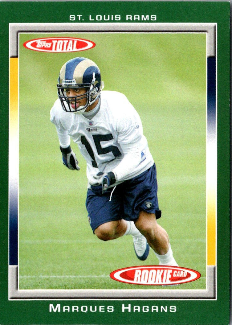 2006 Topps Total Marques Hagans