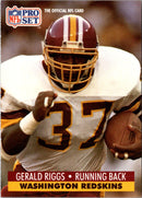 1991 Pro Set Gerald Riggs