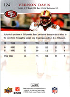 2008 Upper Deck First Edition Vernon Davis #124