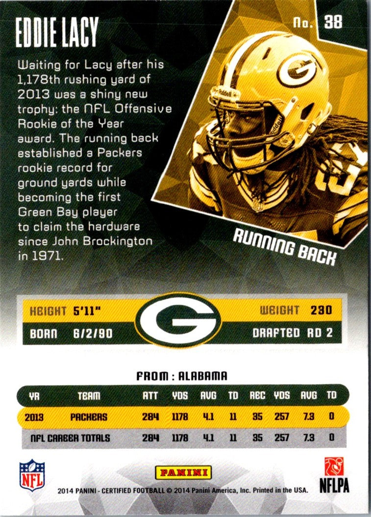 2014 Panini Certified Eddie Lacy