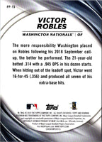 2019 Bowman Platinum Presence Victor Robles #PP-15