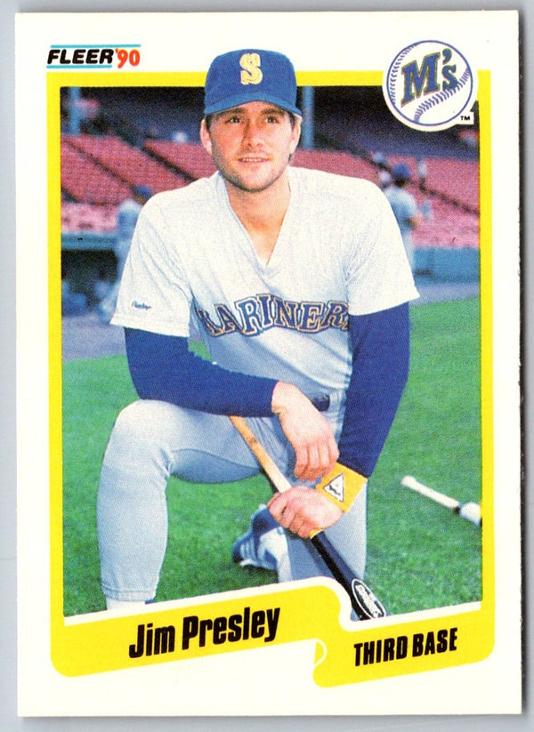 1990 Fleer Jim Presley #522