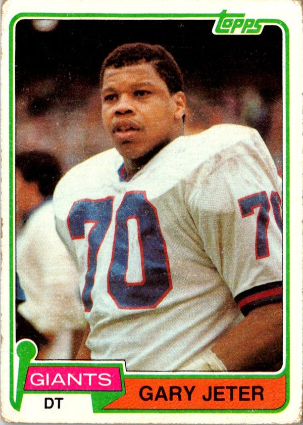 1981 Topps Gary Jeter #289
